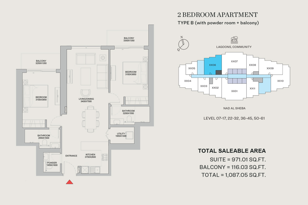 320 Riverside Crescent 1-3 Bedroom Waterfront Apartments at Sobha Hartland 2, Dubai